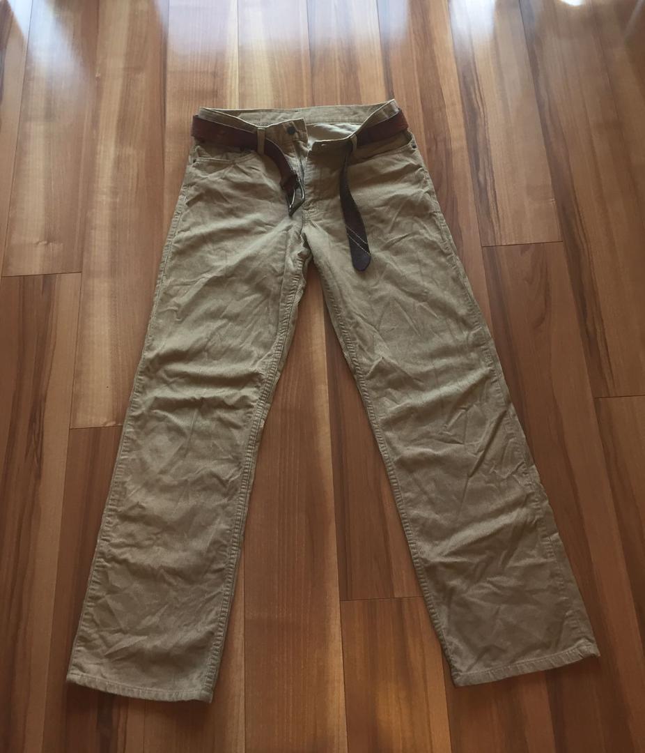 Levi's 508ジーンズ・コーデュロイ・W32・フレア（ストレート）ベージュ