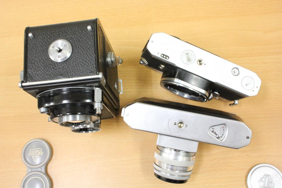 カメラ １０台 ジャンク品 MX Asahiflex 35DC 現場監督等