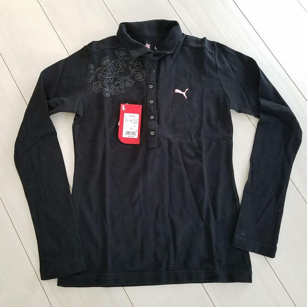 【新品】PUMA ゴルフ 長袖 ポロシャツ (Lサイズ)トップス