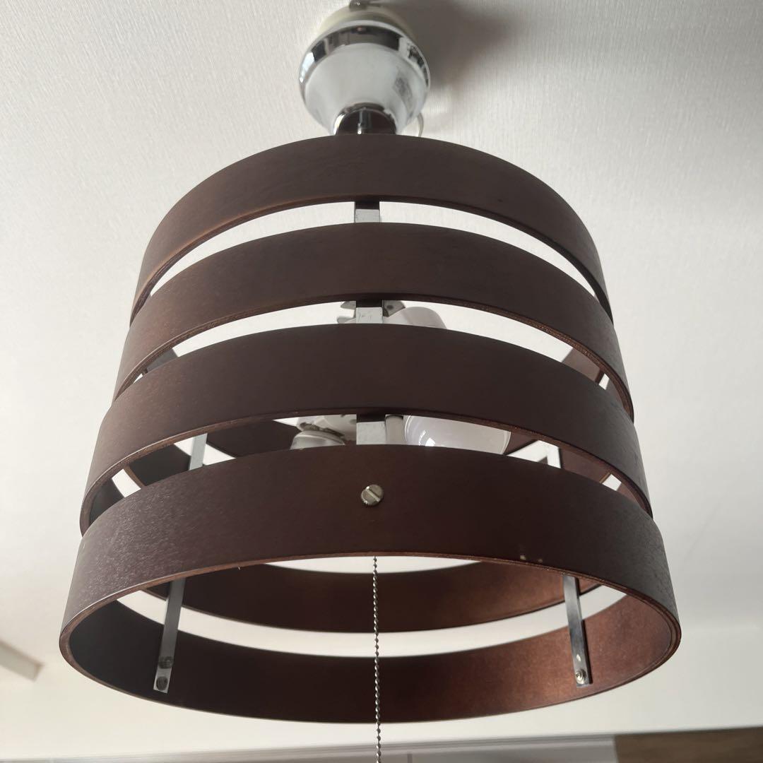 木製スリットデザイン 3灯シーリングライト 3灯ペンダントライト 木製 LED Stack ナチュラル｜デザイン照明