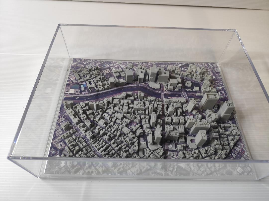 御茶ノ水駅周辺　３D都市データを活用した都市模型　(組み立てキット)