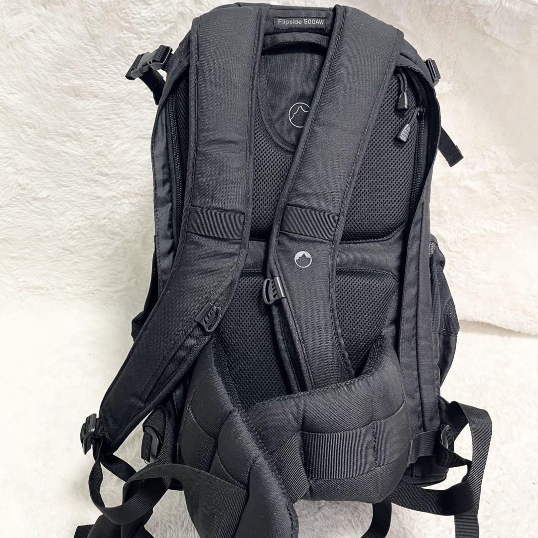 美品 ロープロ カメラバッグ flipside 500aw リュック 大容量 黒