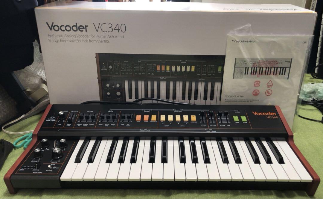 鍵盤楽器 Behringer VC340 Behringer | Product | VOCODER VC340