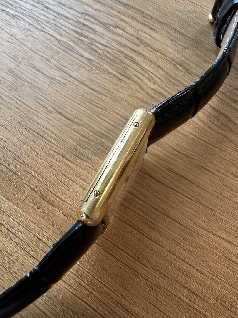 【難あり不動品】Cartier カルティエ　マストタンクLM 手巻き時計
