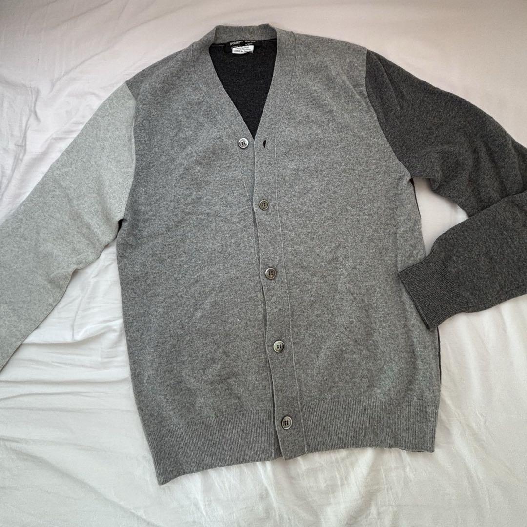 Comme des Garçons HOMME DEUX 切り替えカーディガン