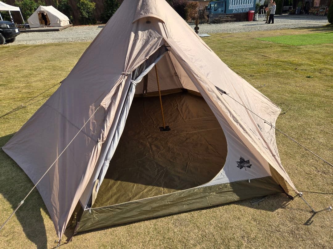 ロゴス(LOGOS) Tradcanvas Tepee&タープ350-BJ ロゴス(LOGOS) Tradcanvas Tepee&タープ350-BJ