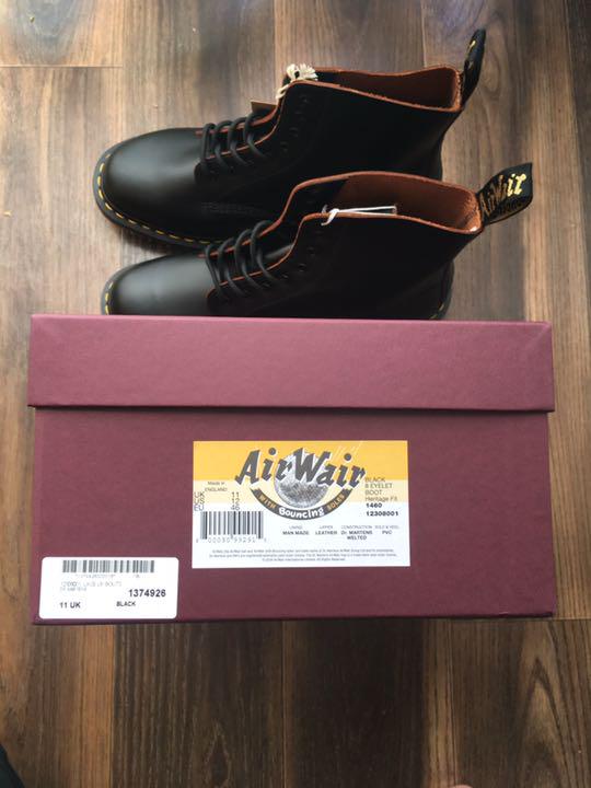 限定SALE豊富な 英国製 DR. MARTENS 1460 レザーブーツ xQEMV-m30571511297 好評超特価