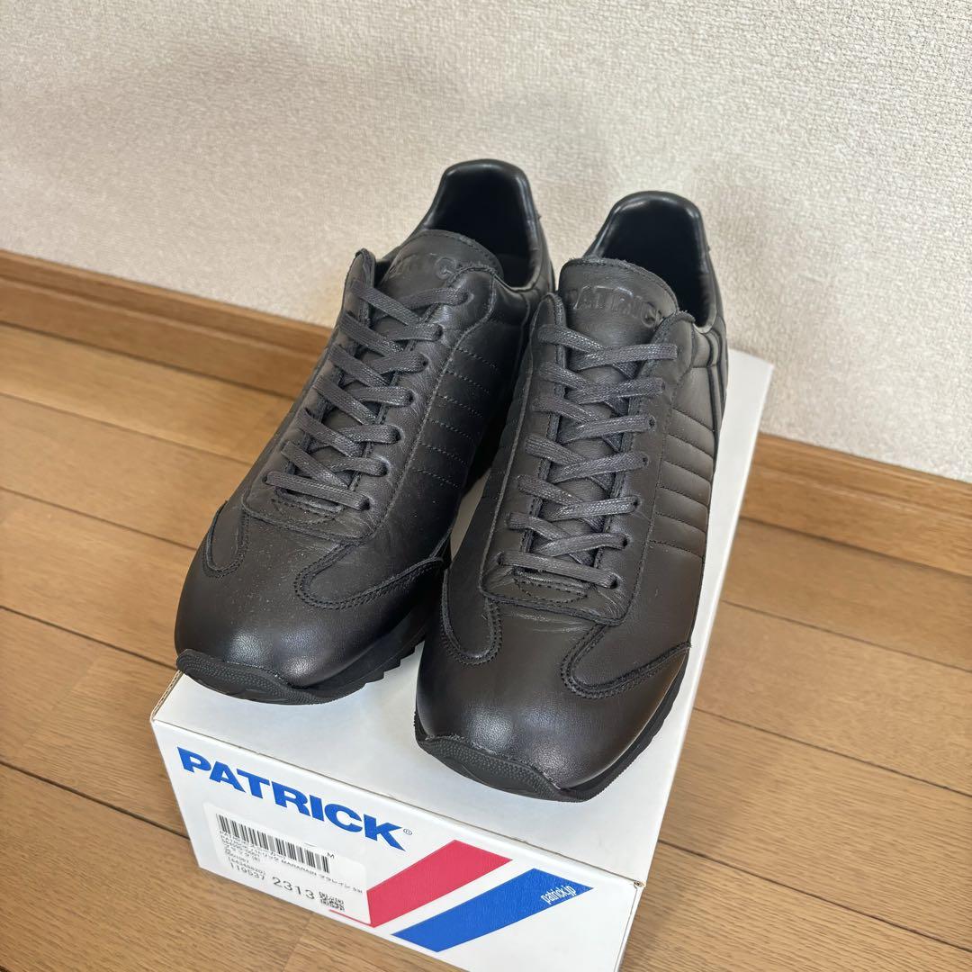 PATRICKパトリックマラレインMARARAIN（BLK）38(24.0cm)
