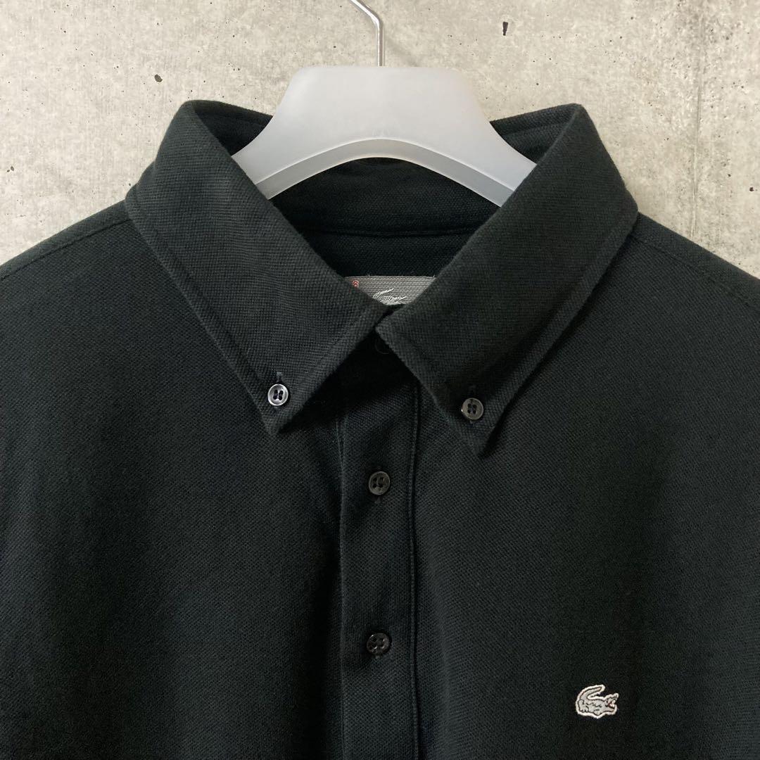 LACOSTE ボタンダウン 銀ワニ フォーマル ビジネス 上品 高級ライン