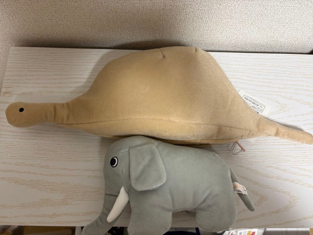 【タグ付き美品】星の王子さまミュージアム　ぞう&ウワバミ　ぬいぐるみ タグ付き美品】星の王子さまミュージアム ぞう&ウワバミ ぬいぐるみ