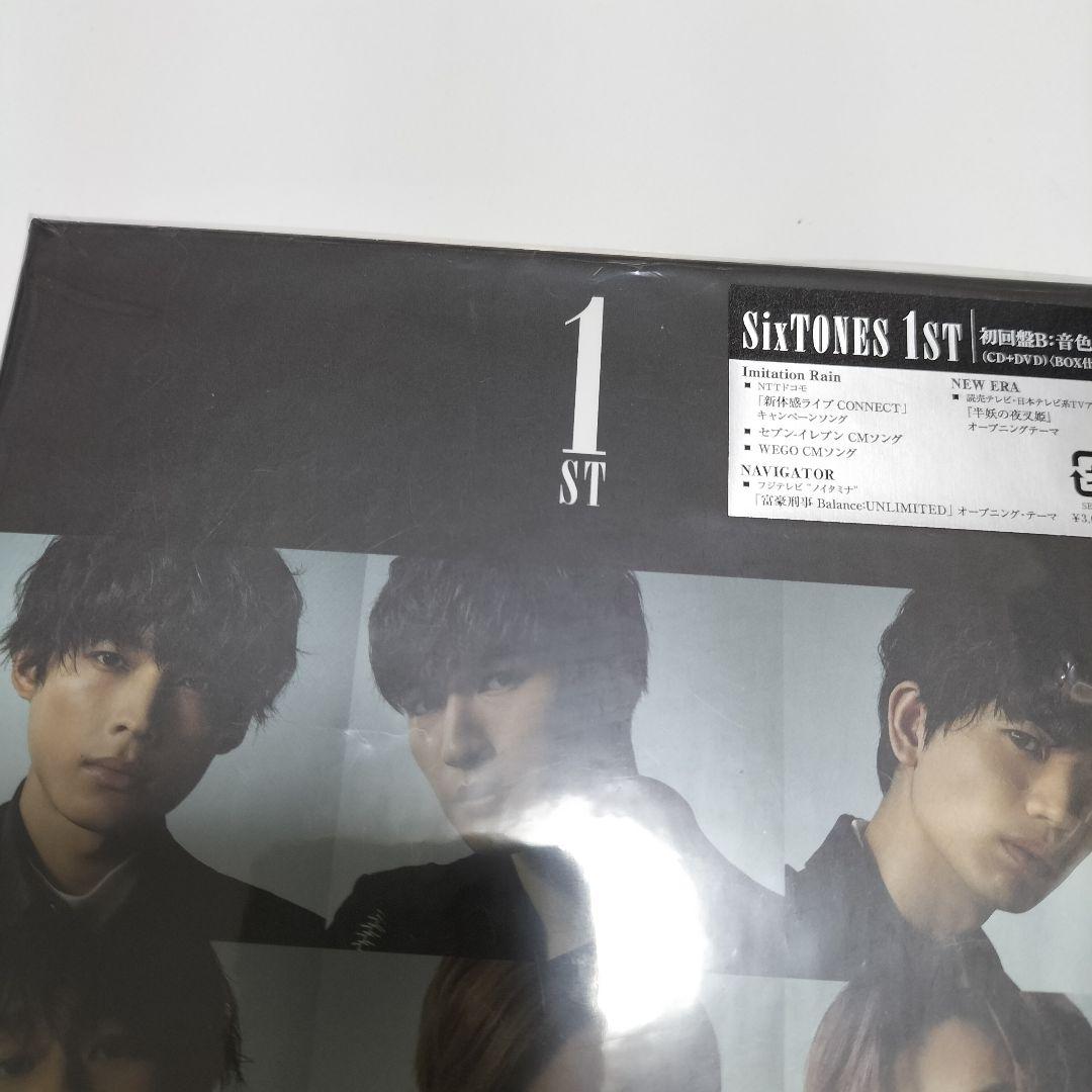 1ST（初回盤B/音色盤）SixTONES 新品 未開封 未開封] SixTONES 1ST アルバム 初回盤B:音色盤 CD+DVD BOX仕様