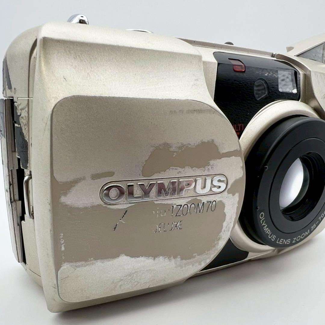 OLYMPUS μ ZOOM 70 DELUXE コンパクトカメラ　リモコン付き 中古】OLYMPUS オリンパス μ[mju:] ZOOM 70 DELUXE コンパクト