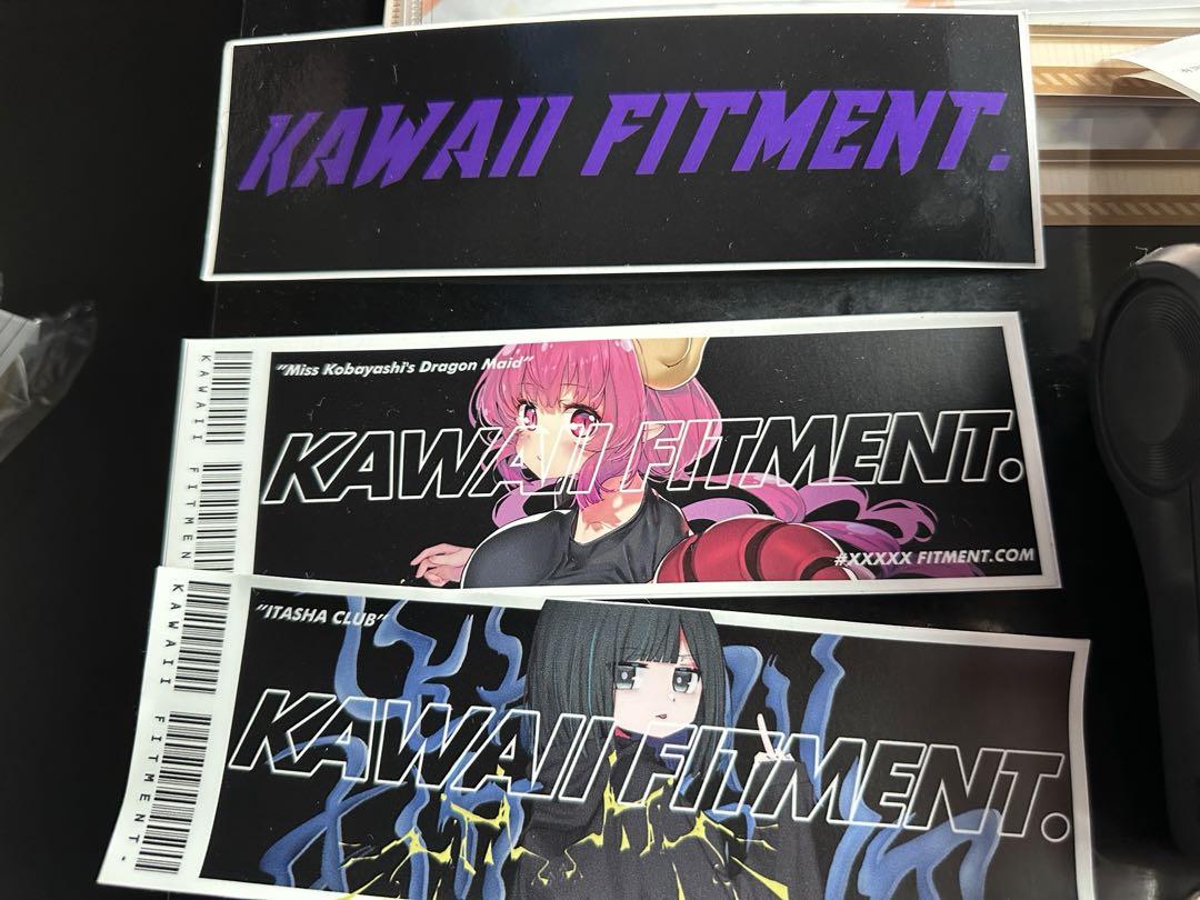 KAWAII FITMENT ステッカー