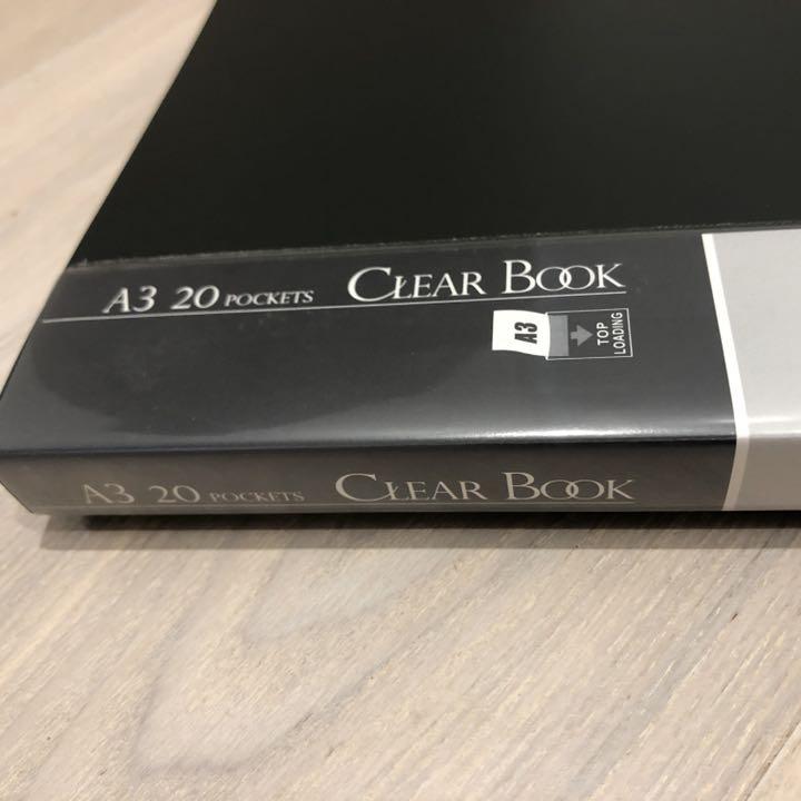 新品未使用品★A3クリアファイル ブラック ✖️10冊【即購入OK】