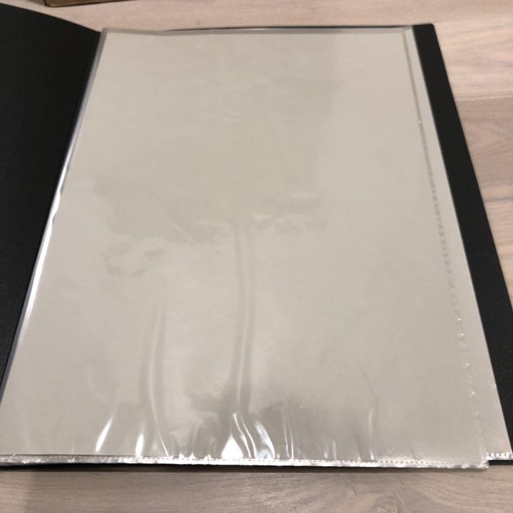 新品未使用品★A3クリアファイル ブラック ✖️10冊【即購入OK】