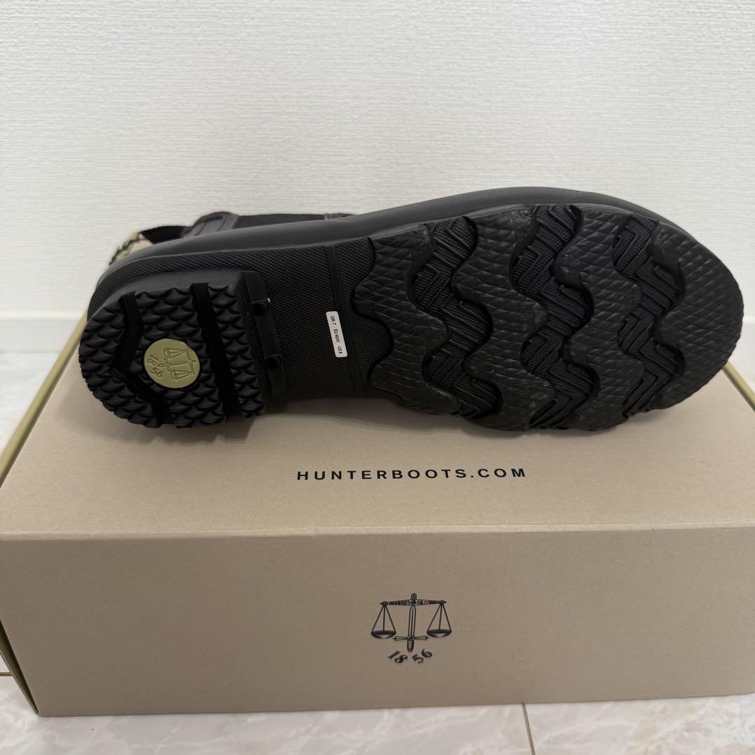 HUNTER FIELD ブラックショートブーツ