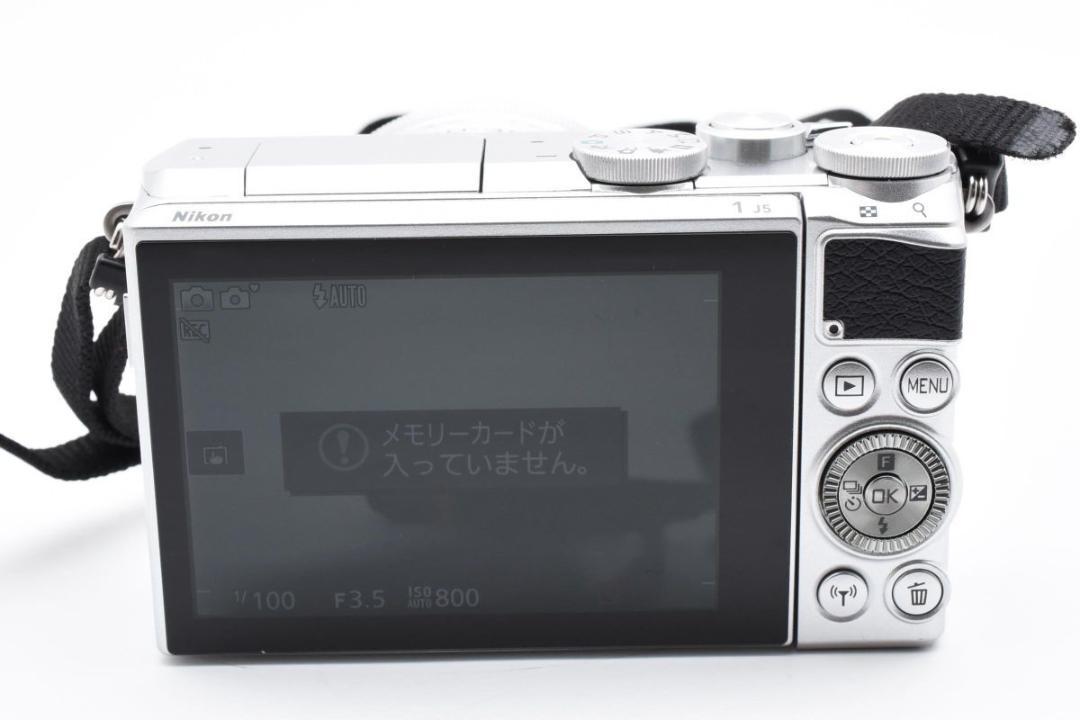 ショット数2220回 美品 Nikon 1 J5 レンズセット 充電器付き