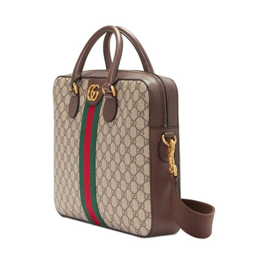 【新品未使用】グッチGUCCI GG柄ビジネスバック 画像2