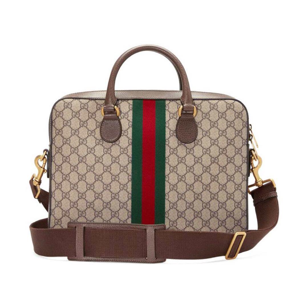 【新品未使用】グッチGUCCI GG柄ビジネスバック 画像3