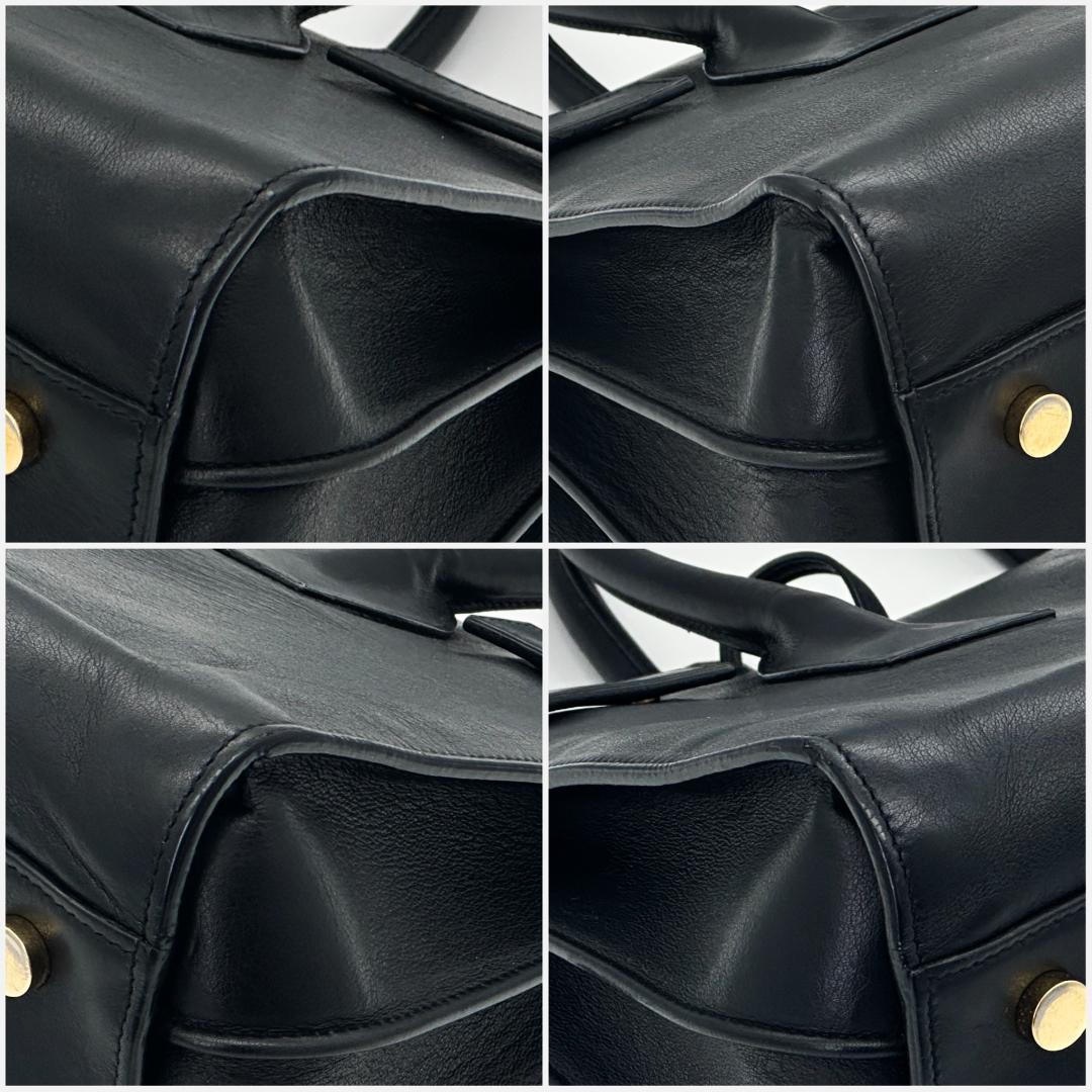 【極美品】サンローランパリ　サックドジュール　ブラック　ハンドバッグ