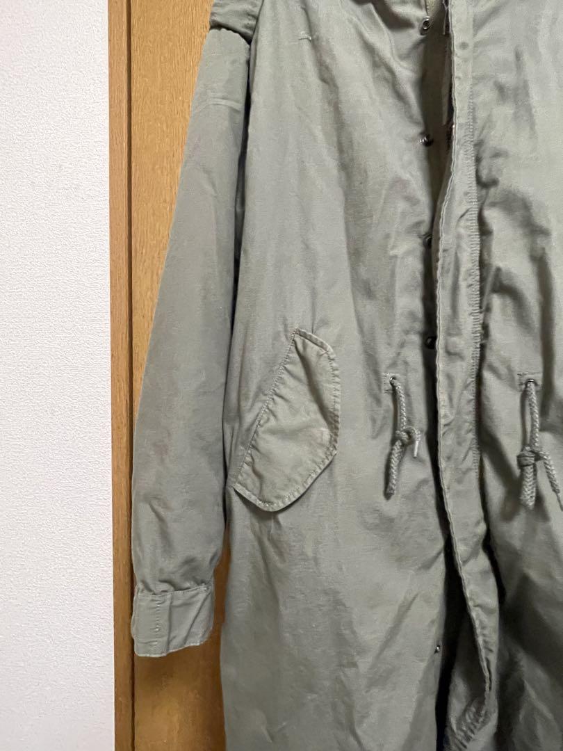 HOUSTON M-51 モッズコート XS オリーブ