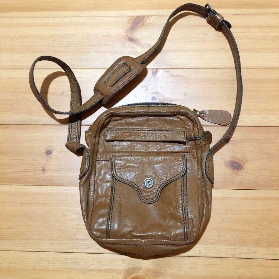 PORTER トスカーナ レザー ショルダーバッグ