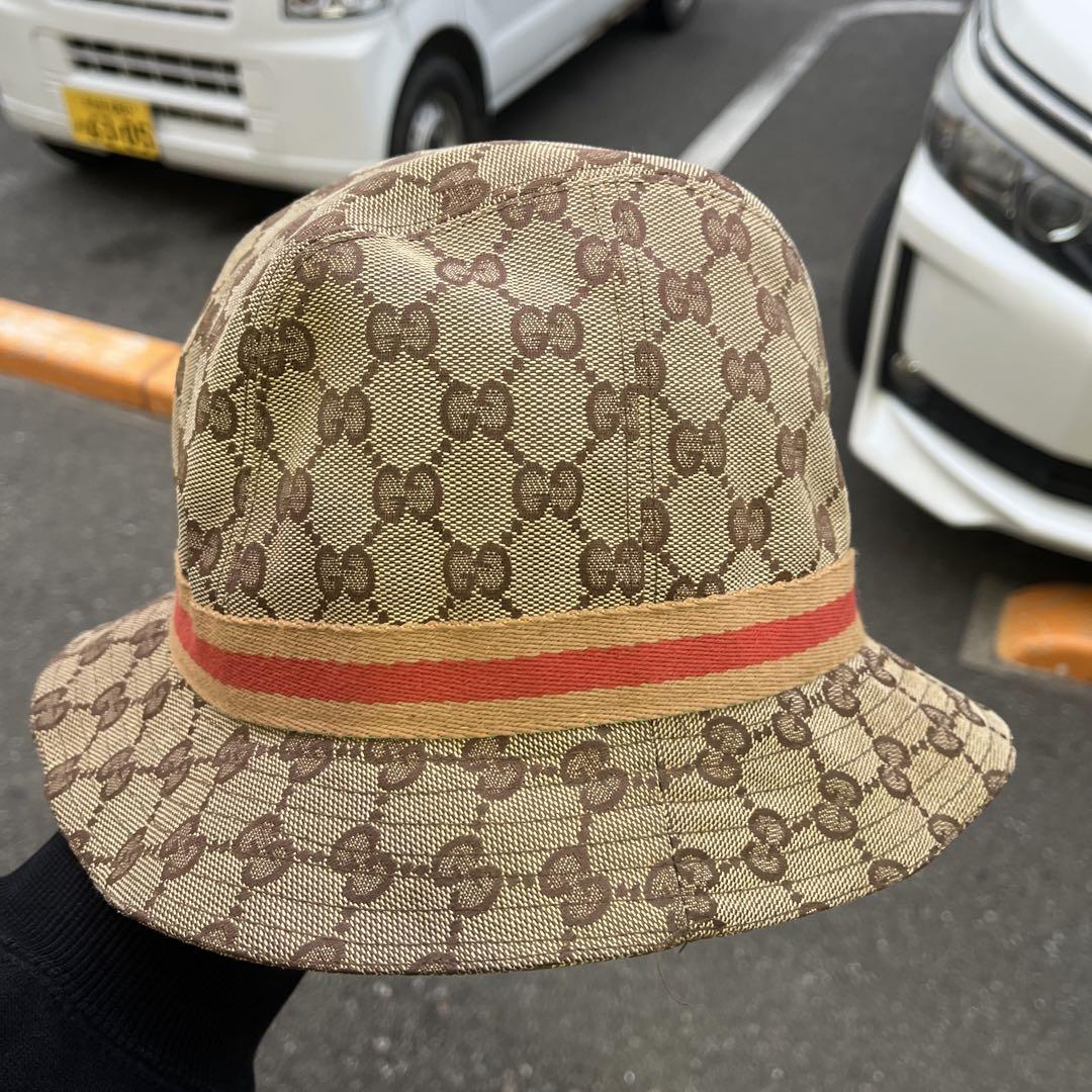 Gucci GGパターン バケットハット Mサイズ