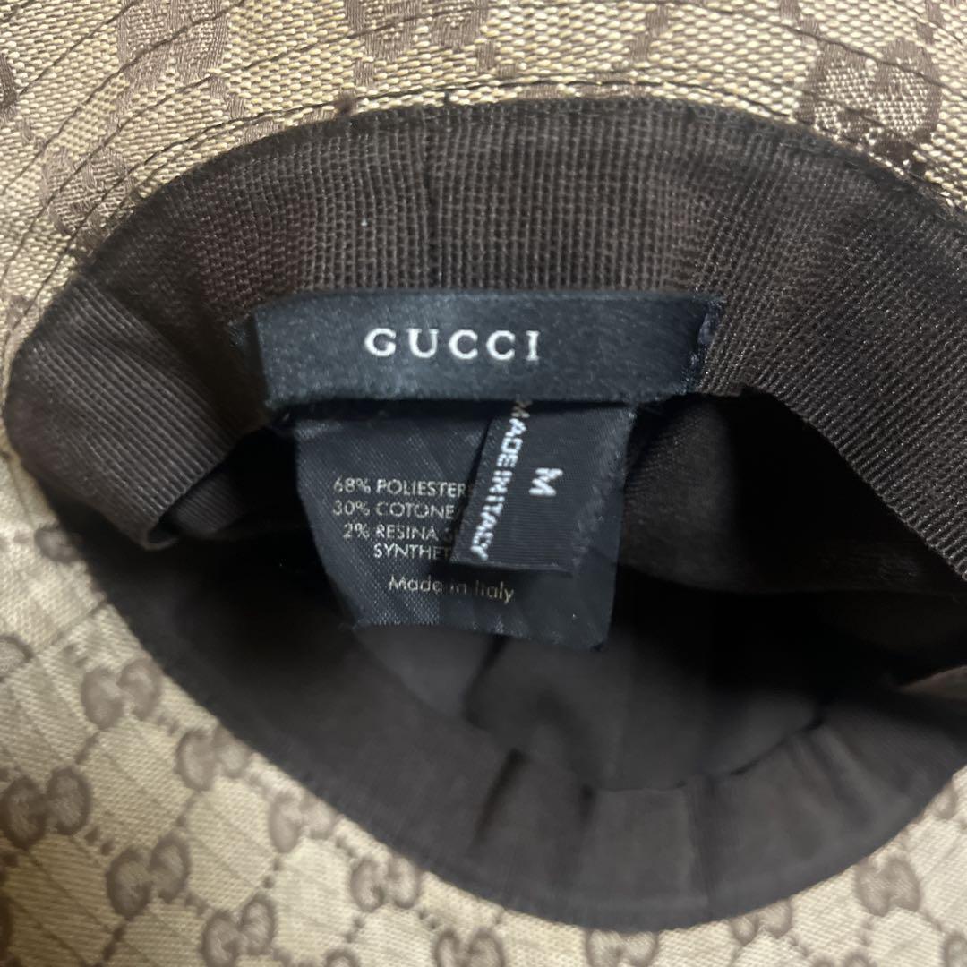 Gucci GGパターン バケットハット Mサイズ