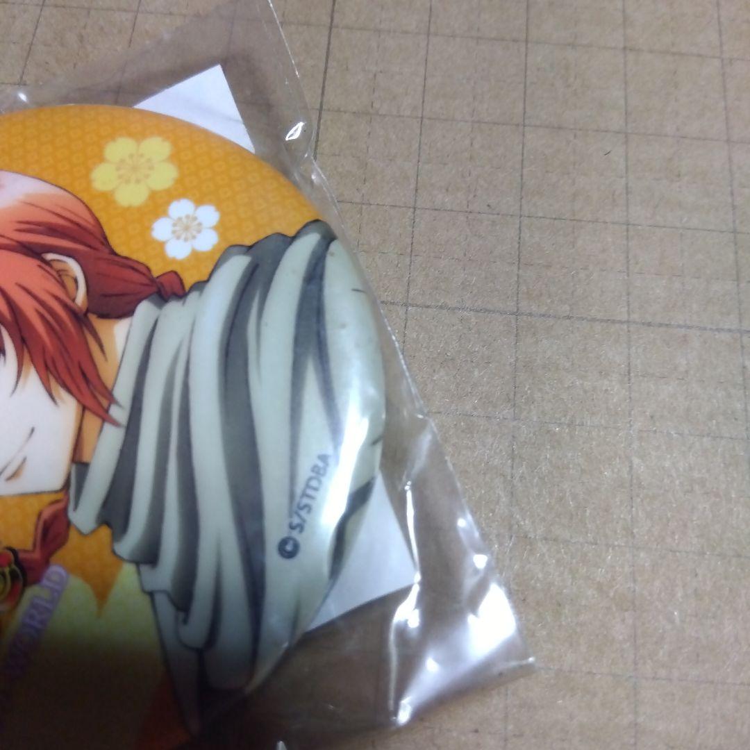 銀魂　J-WORLD　銀時アクリルストラップ　神威缶バッジ。