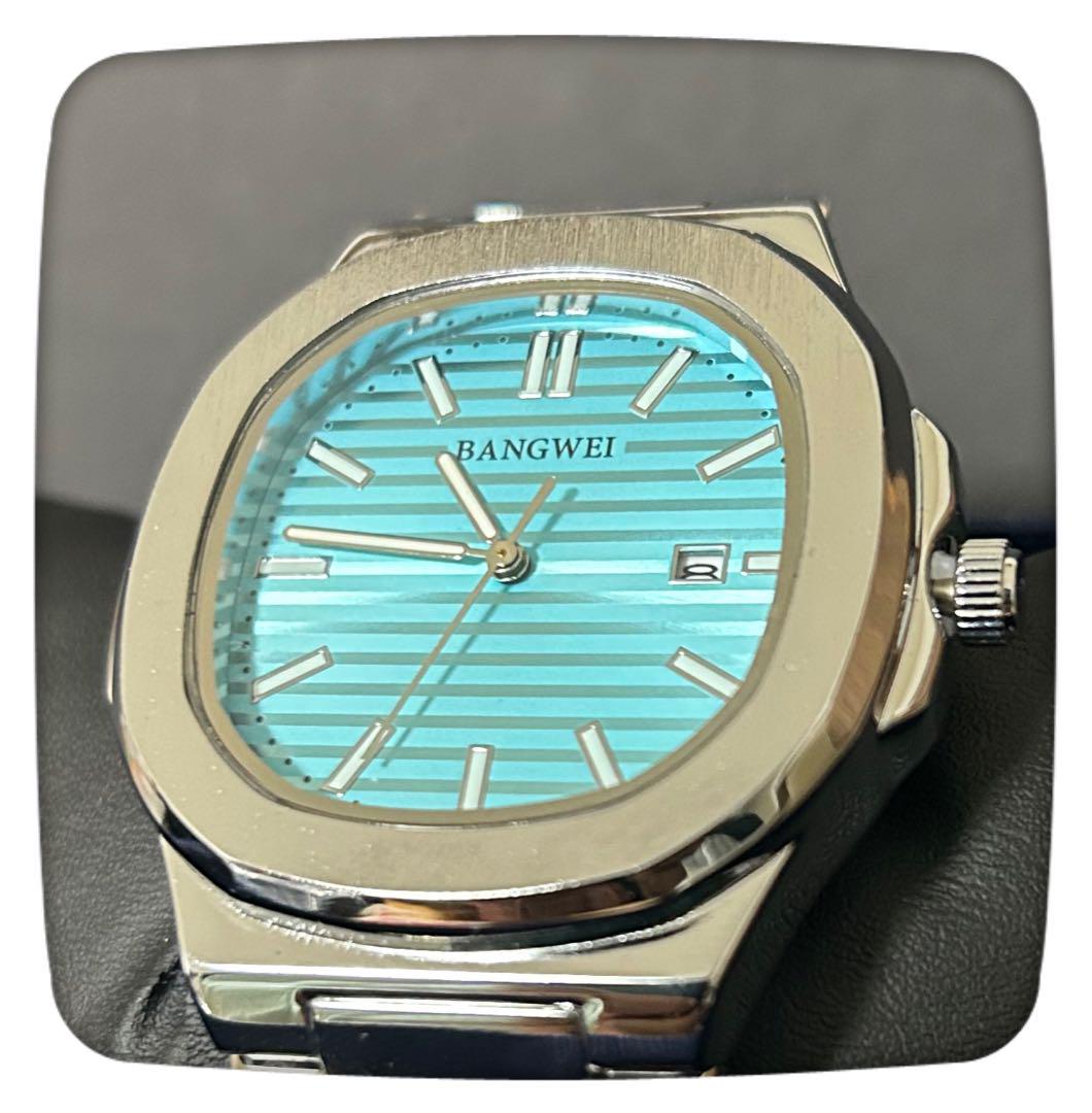 【新品未使用】オマージュ　ノーチラス ティファニーブルー　BANGWEI
