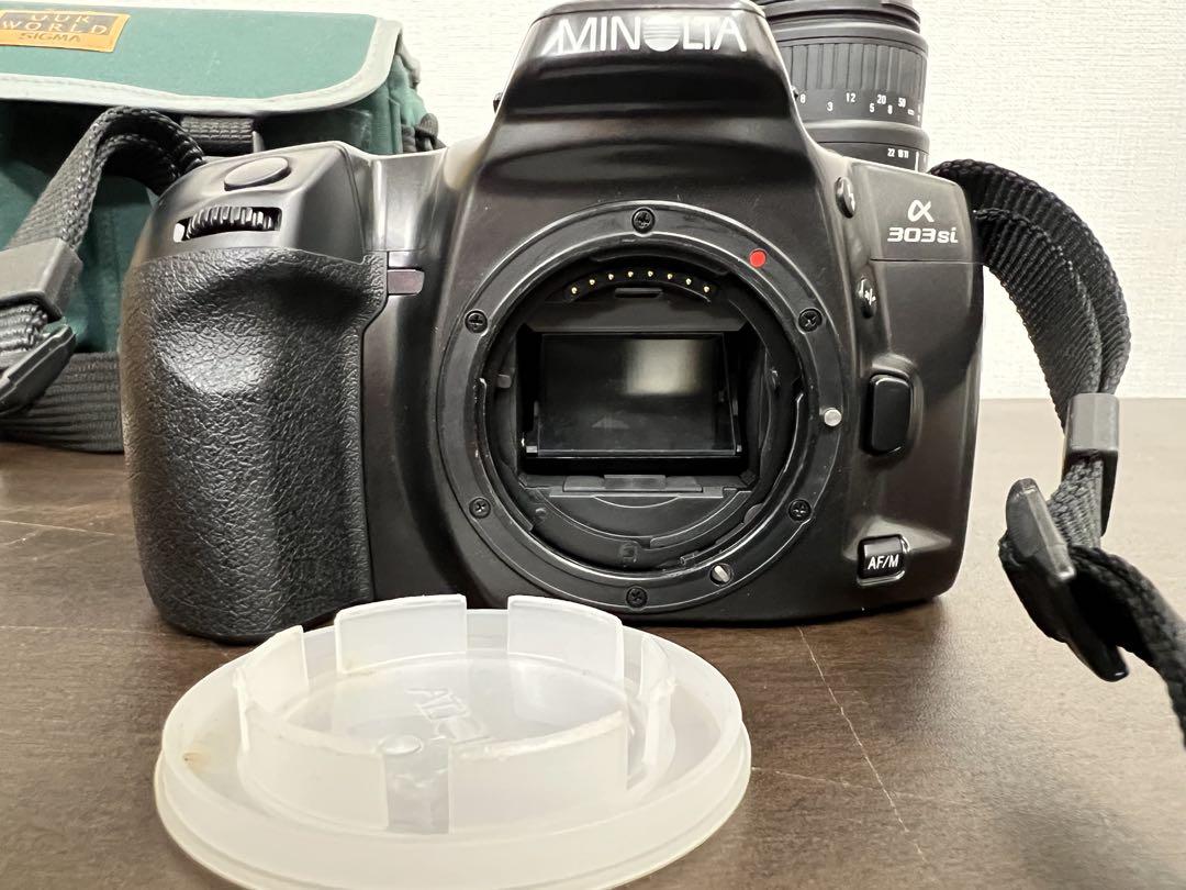 ミノルタα303Si レンズ×2 28-80mm 70-300mm - メルカリ