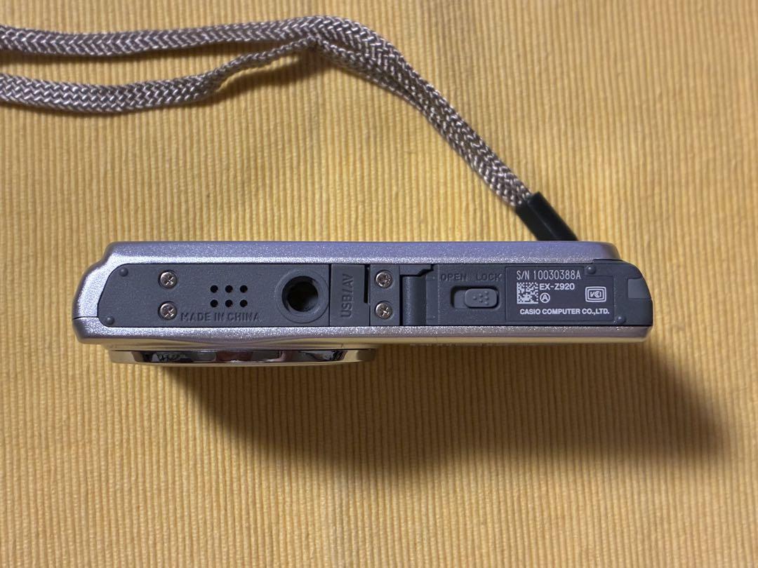 【美品•貴重】CASIO EXILIM EX-Z920 シルバー(動作確認済)