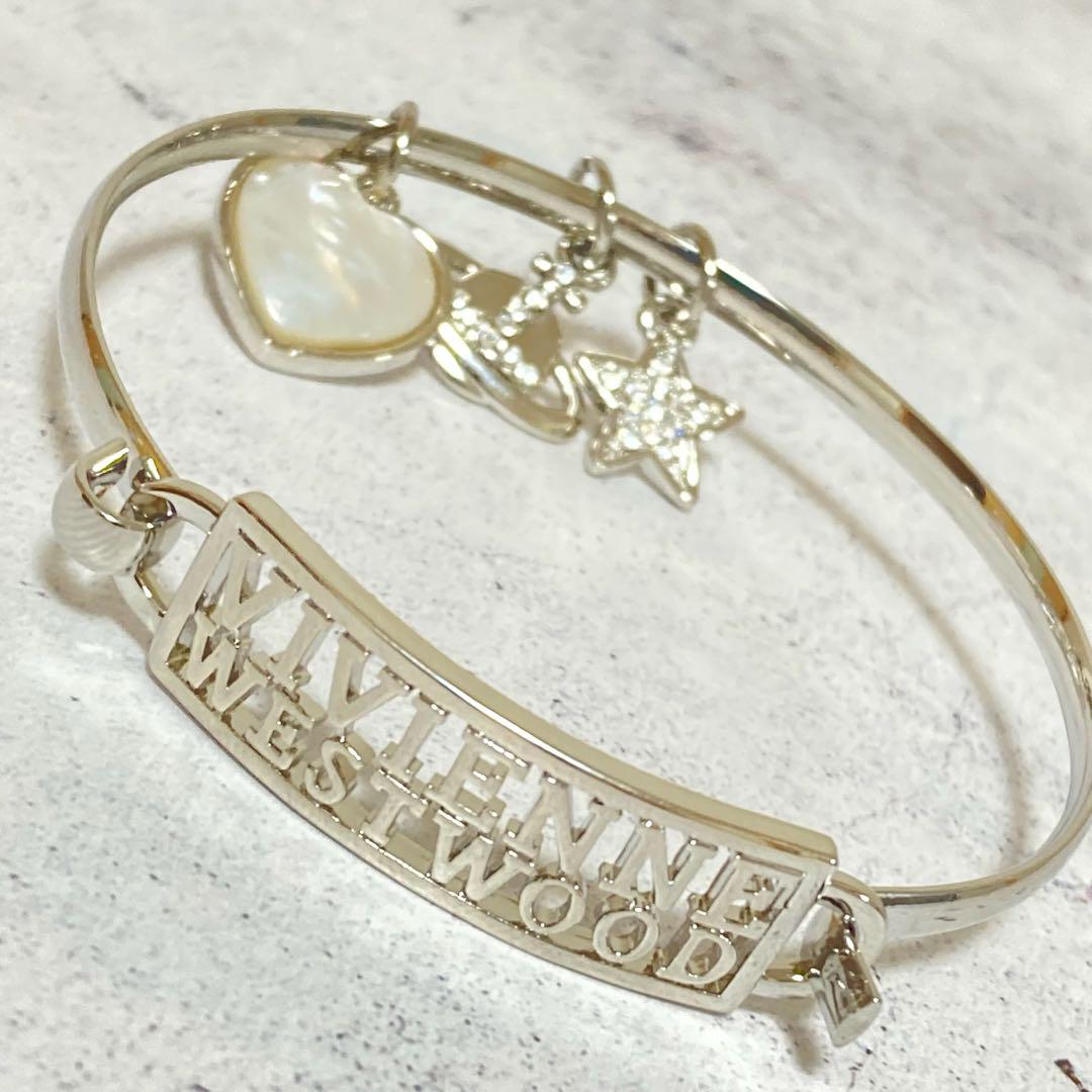 vivienne westwood LOVE ME 3連 チャーム ブレスレット