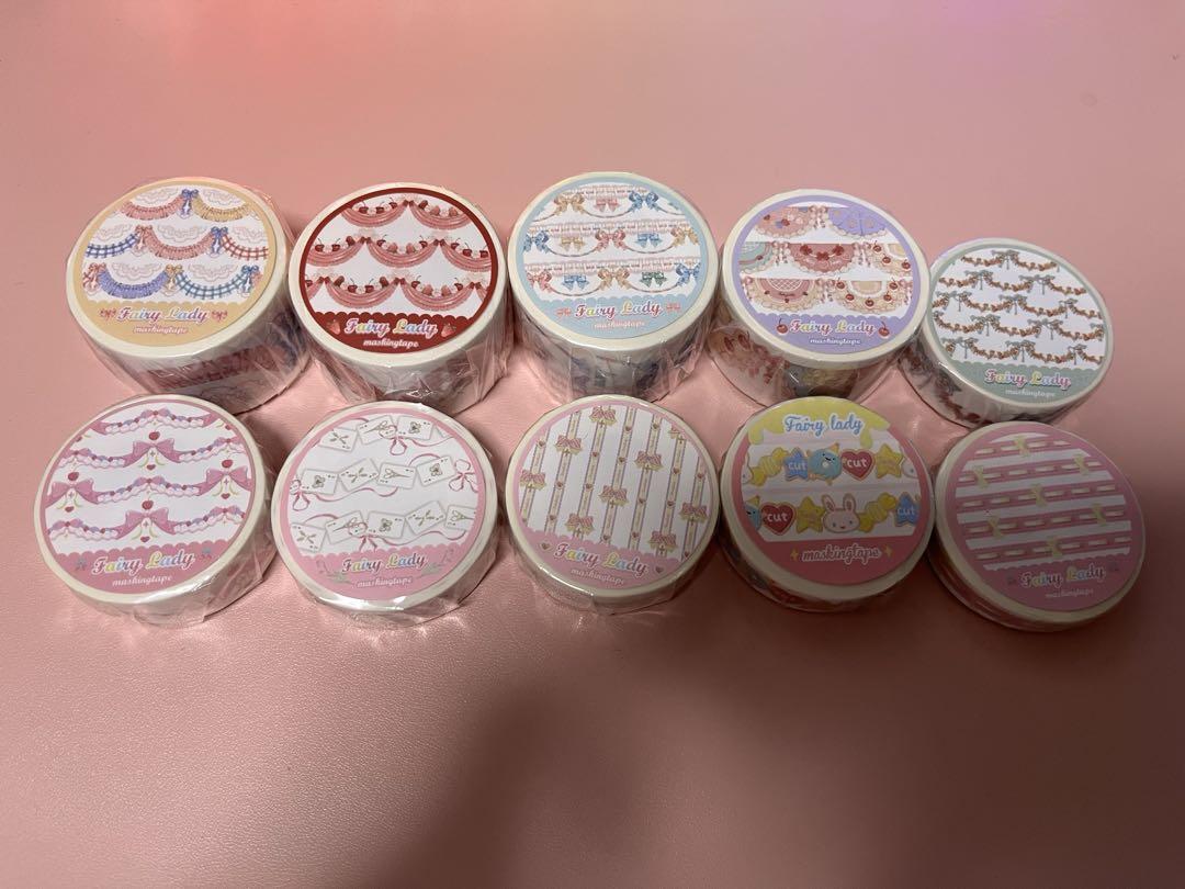 【新品未使用】海外作家 Fairy lady マスキングテープ21個まとめ売り 新品未使用】海外作家 fairyLady マスキングテープ - メルカリ