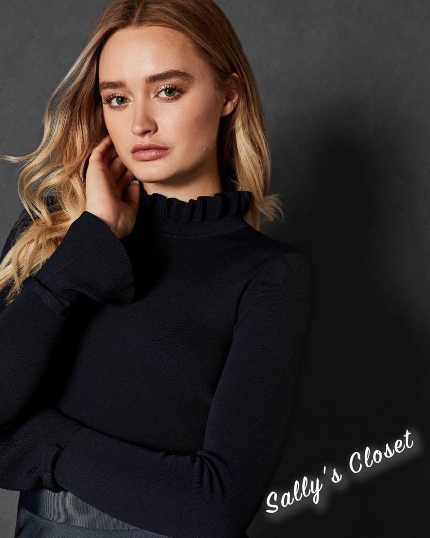 ☘️秋冬人気作 ♡ Ted Baker 花柄ニットワンピース 新品♡ 212