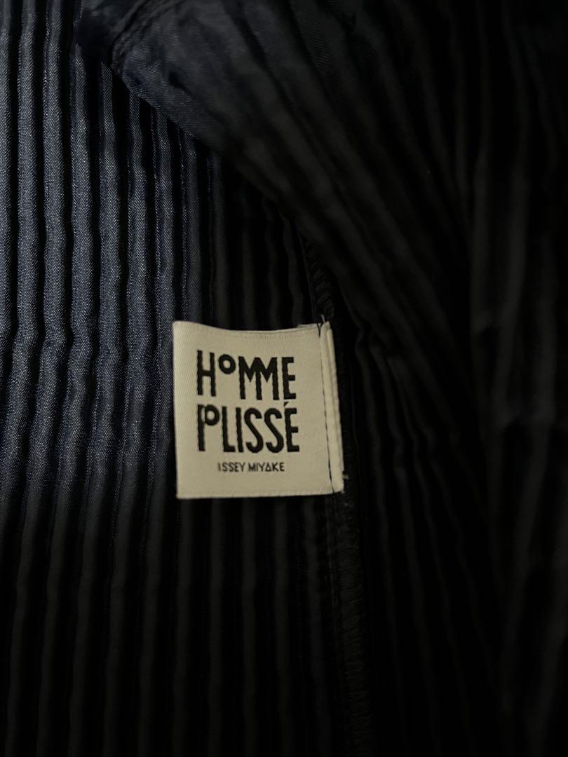 HOMME PLISSE ISSEY MIYAKE ジャケット ネイビー