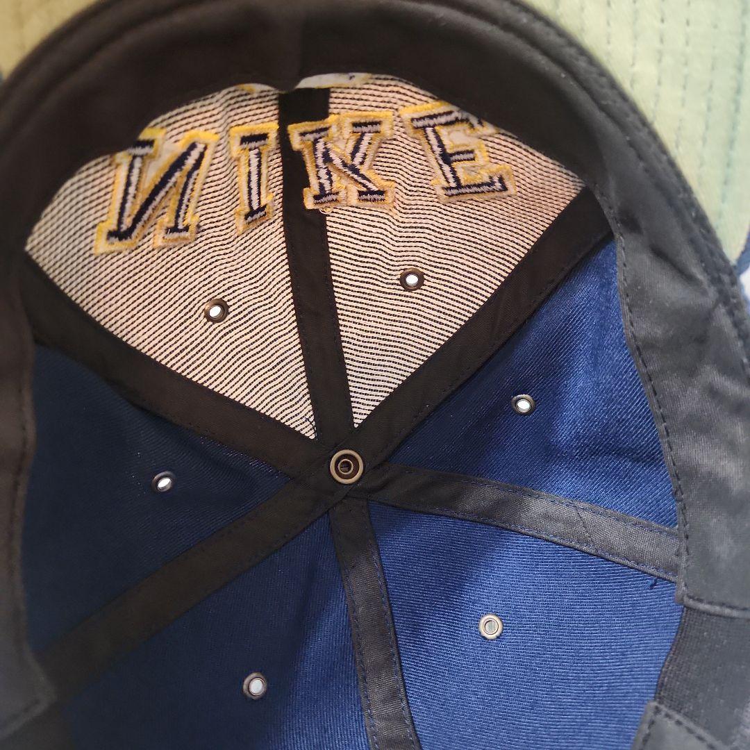 90's NIKE キャップ ネイビー L/XL ビンテージ 刺繍