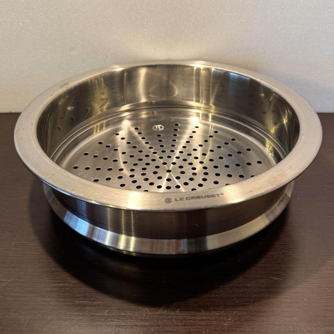ル・クルーゼ le creuset スチーマー 蒸し器 22㎝ - メルカリ
