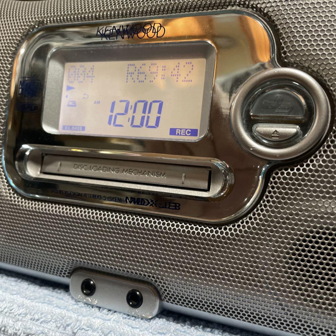 未使用品　箱付　KENWOOD MDX-J3 CD・MD・カセットデッキ 未使用品 箱付 KENWOOD MDX-J3 CD・MD・カセットデッキ - メルカリ