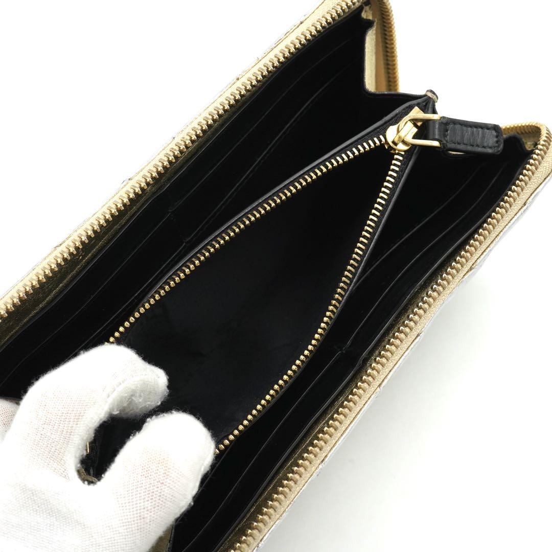 ✨極美品✨　BVLGARI 長財布　セルペンティ　ラウンドファスナー　スネーク