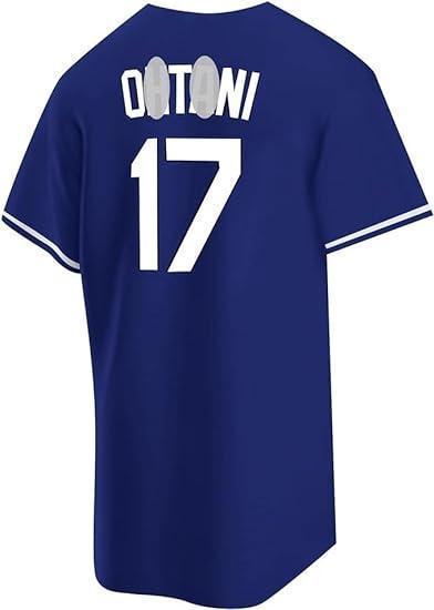 大谷 #17番 Tシャツ ドジャース 大谷 翔平 野球 ユニフォーム L