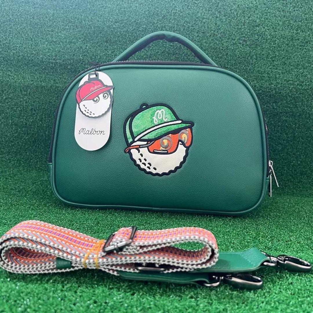 新品マルボン ゴルフ malbon golf カートバッグ ハンドバック