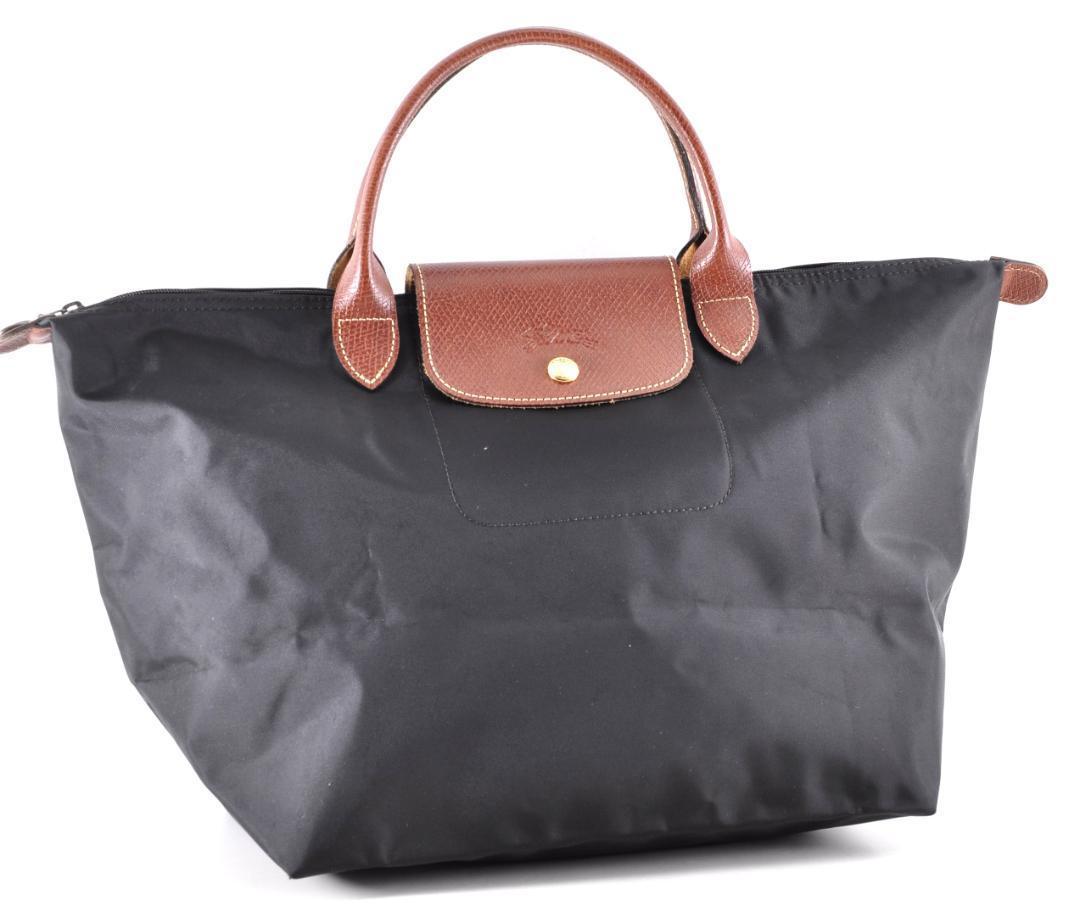 未使用 Longchamp ロンシャン プリアージュ ハンドバッグ ナイロン