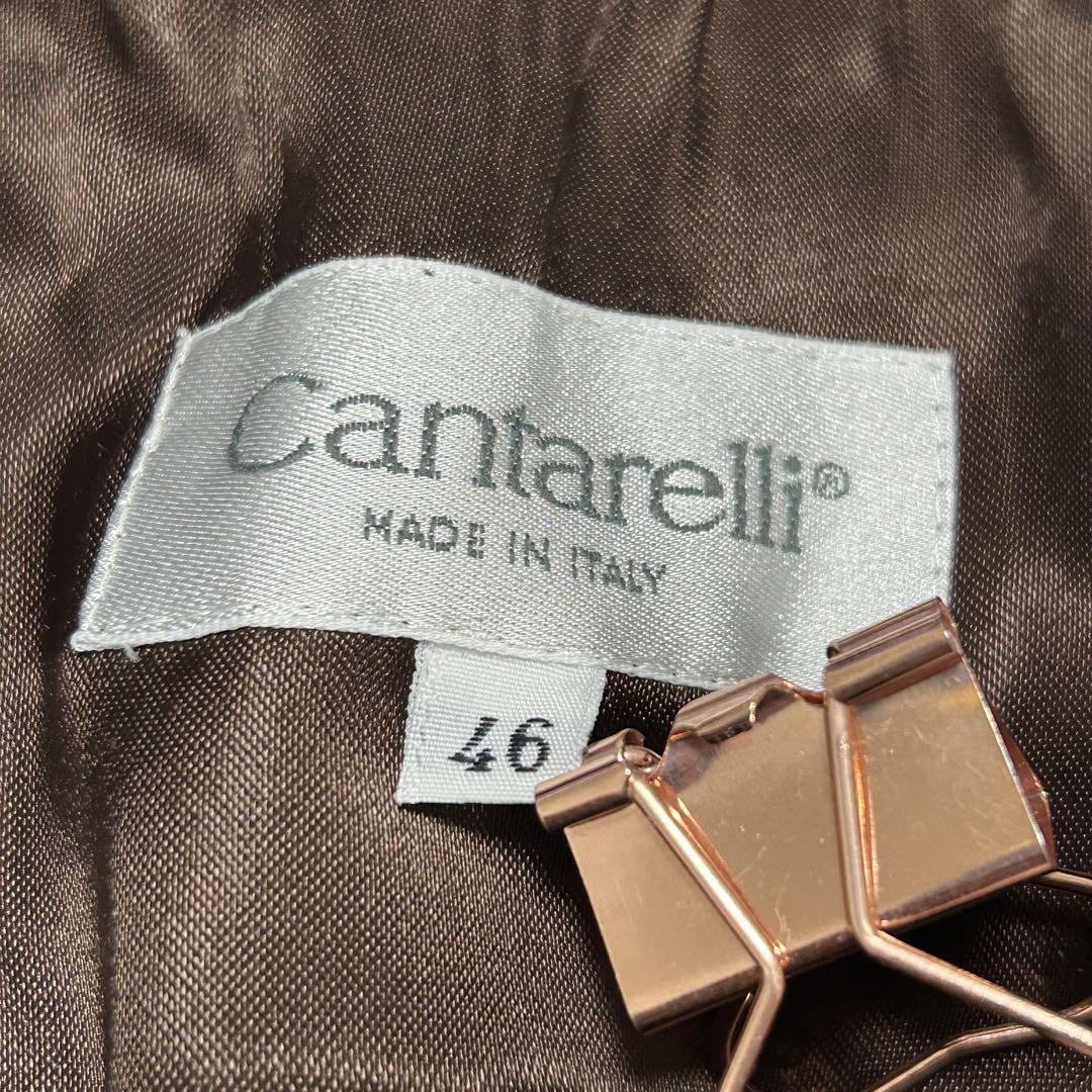 Cantarelli チェスターコート ブラウン 46 紳士