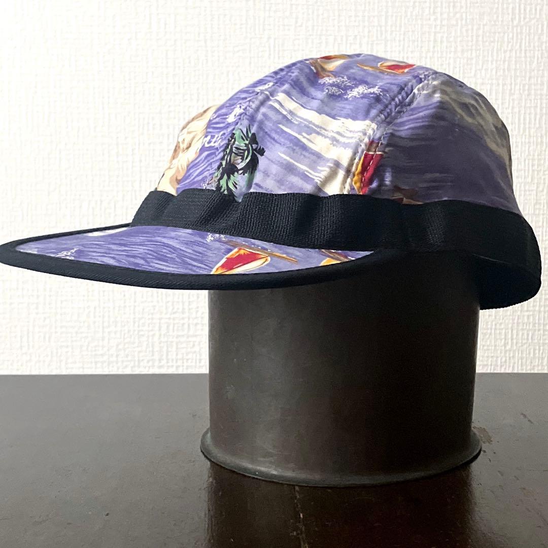 未使用◎【USA製】unkown 総柄　ジェットキャップ