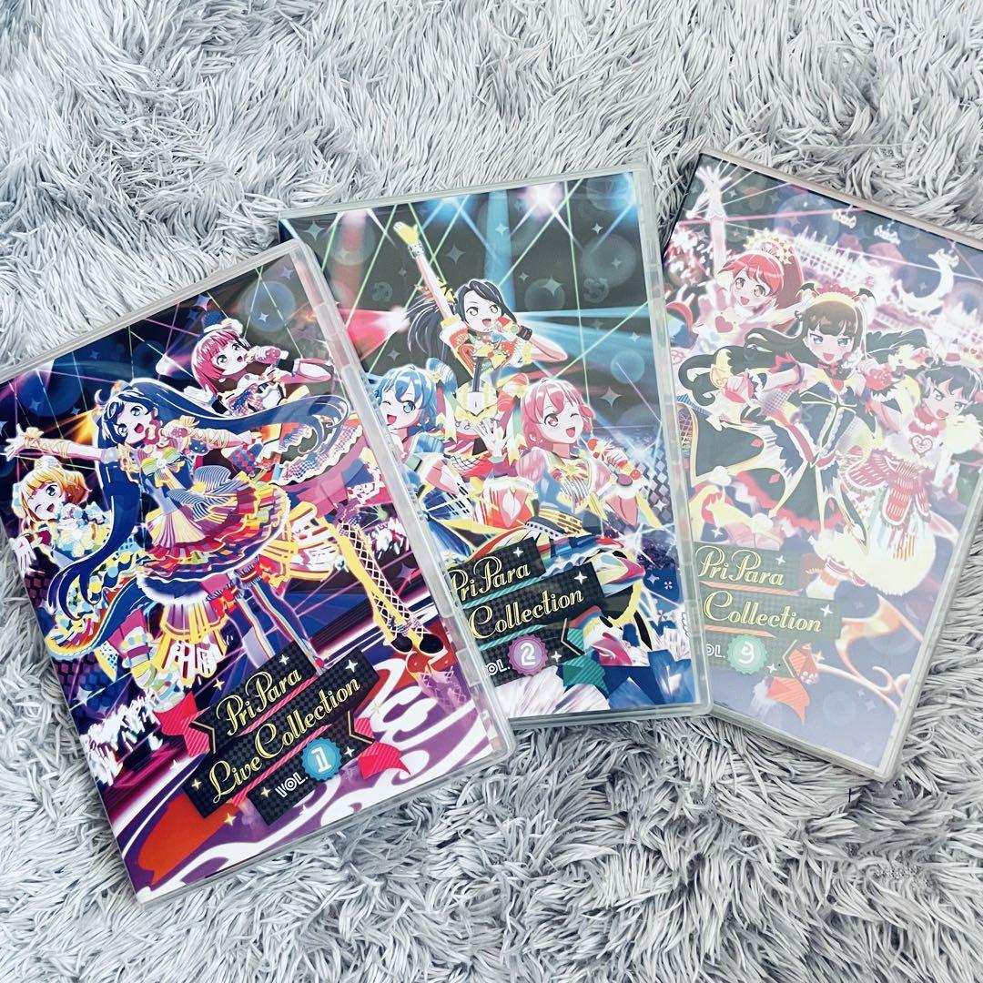 プリパラ LIVE COLLECTION Vol.1、2、3