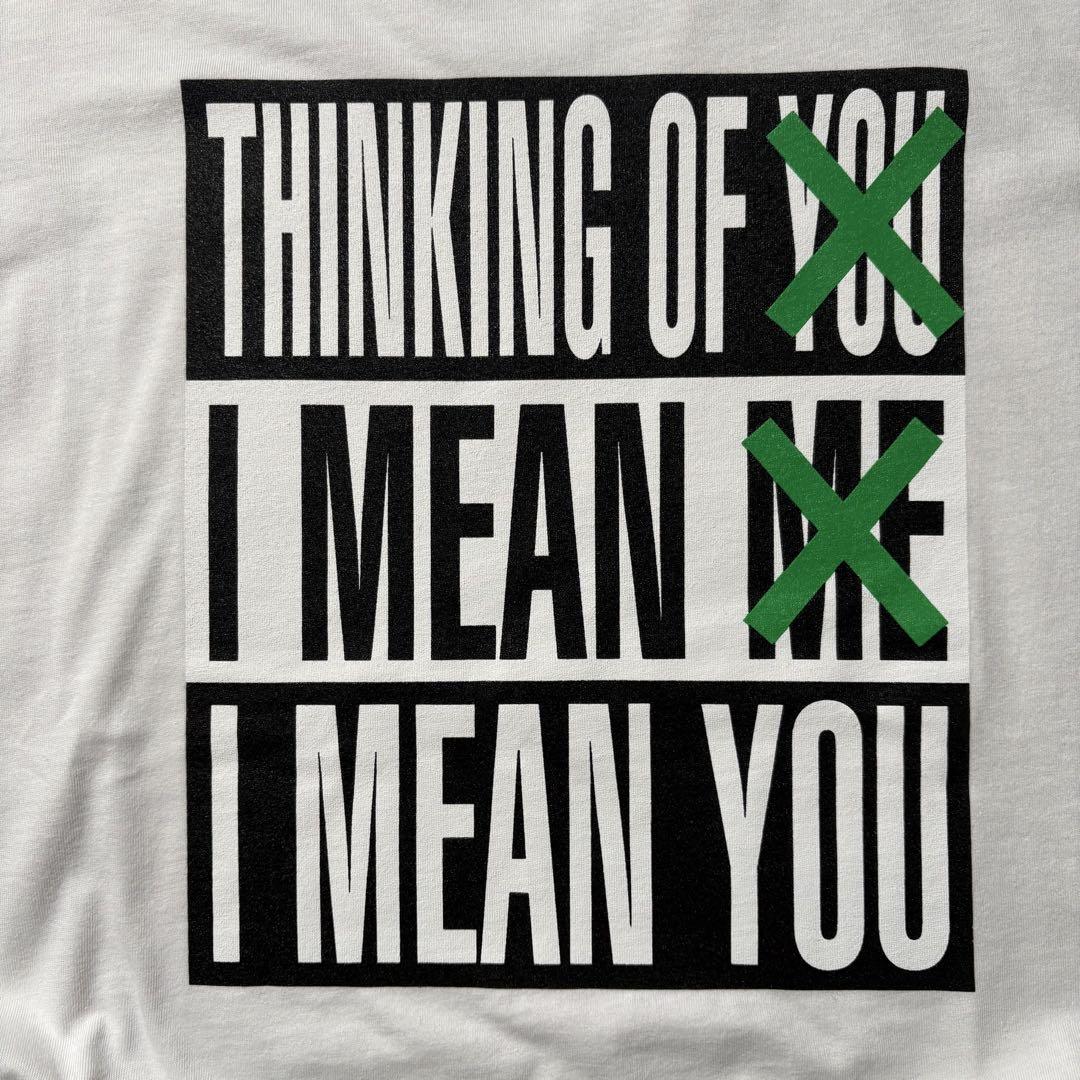 新品 海外限定 Barbara Kruger Tシャツ XLサイズ - メルカリ