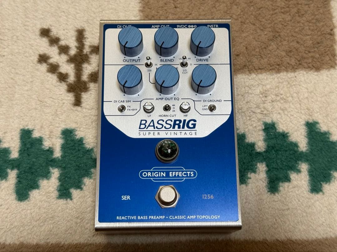 ORIGIN EFFECTS BASS RIG Super Vintage