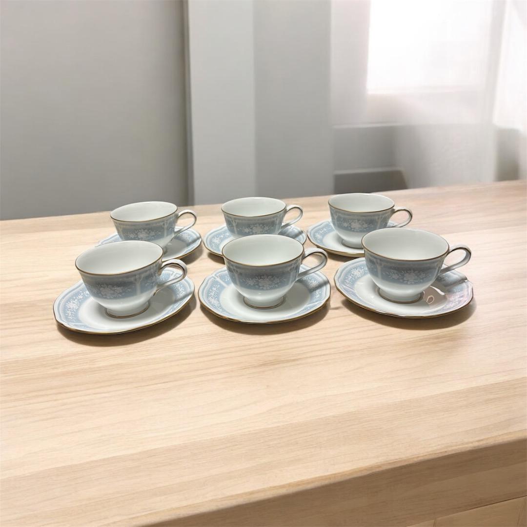 noritake レースウッドゴールド プレート＆ティーカップ＆ソーサー　セット
