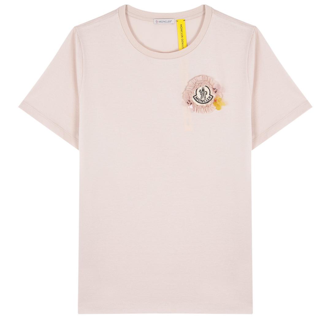 サイズS□新品□モンクレールSIMONE ROCHA ロゴTシャツ レディース